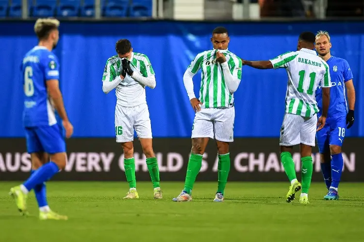 Real Betis pierde en casa de un modesto equipo en la Conference League