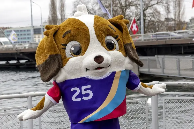 ¡Es bellisima! Presentan la mascota oficial de la Eurocopa 2025