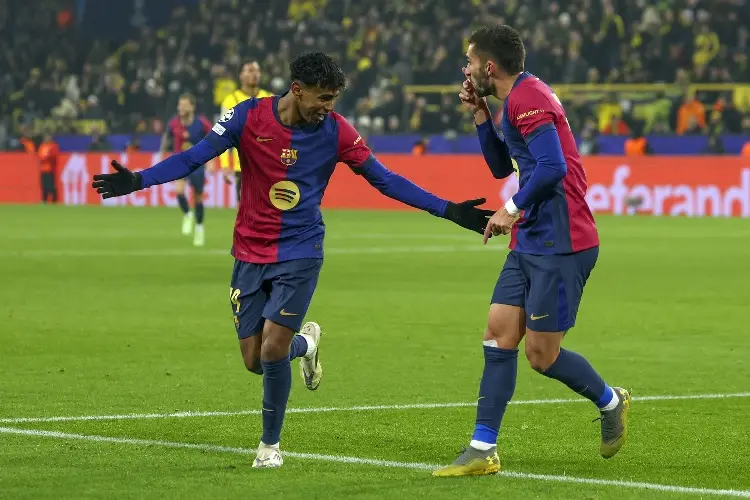 Barcelona impone autoridad ante el Dortmund