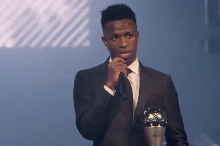 ¡Vinicius gana el premio The Best al mejor jugador del año!