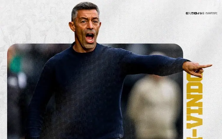 Caixinha llega como entrenador al Santos de Brasil