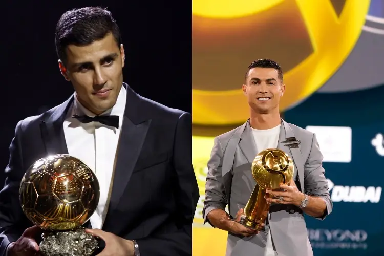 Rodri le responde con clase a Cristiano Ronaldo tras criticar su Balón de Oro