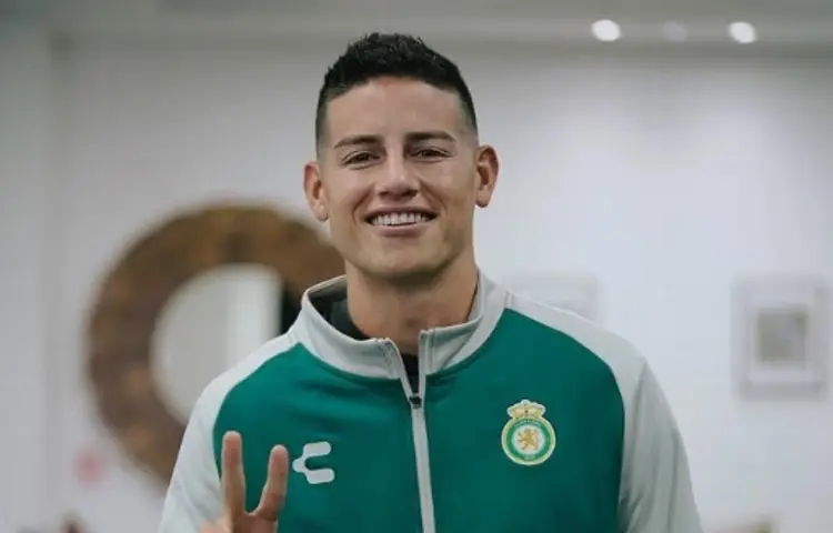 Las primeras palabras de James Rodríguez como jugador de León (VIDEO)