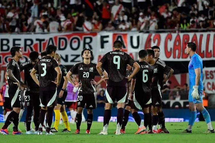 La Selección Mexicana pierde ante River Plate 