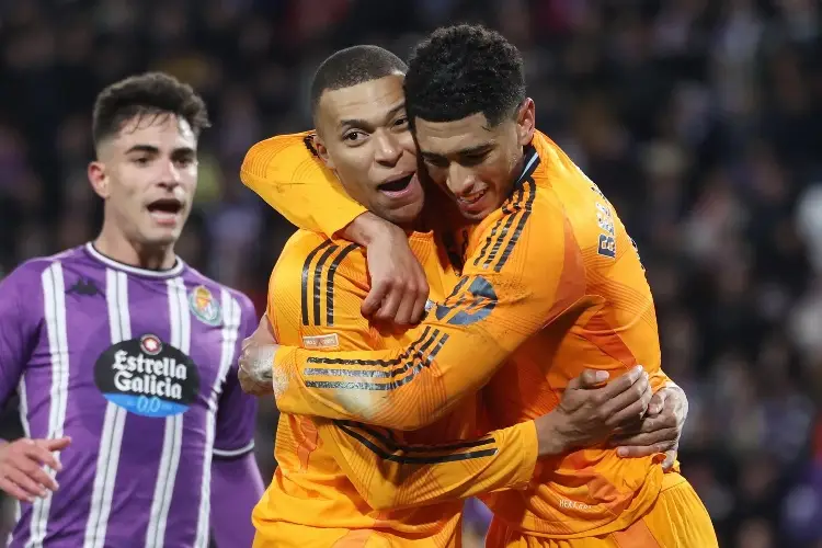 Mbappé anota triplete y liquida al Valladolid de Diego Cocca