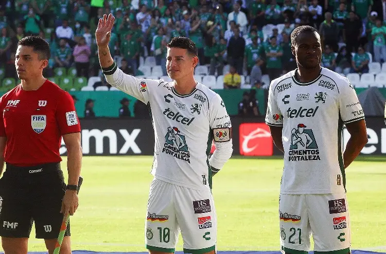 James Rodríguez marca su primer gol y le da el triunfo a León sobre Juárez