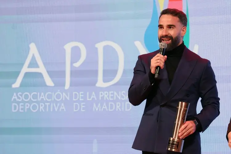 Carvajal se apura en regresar con el Real Madrid