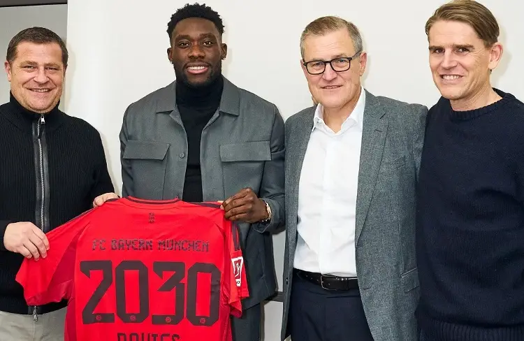 Alphonso Davies 'rechaza' al Madrid y renueva con el Bayern