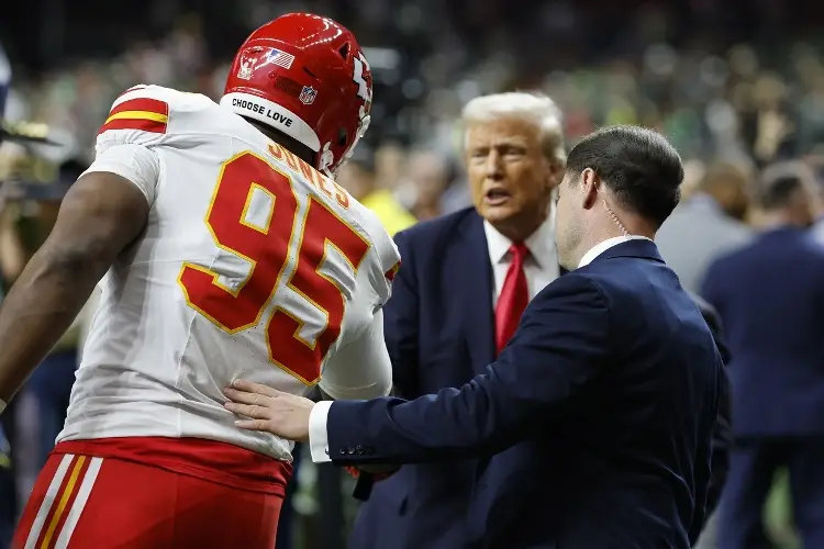 NFL: Donald Trump es el primer presidente de Estados Unidos que asiste el Super Bowl