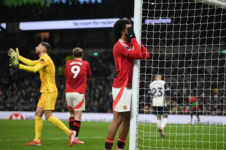 Manchester United vuelve a perder, ahora contra el Tottenham