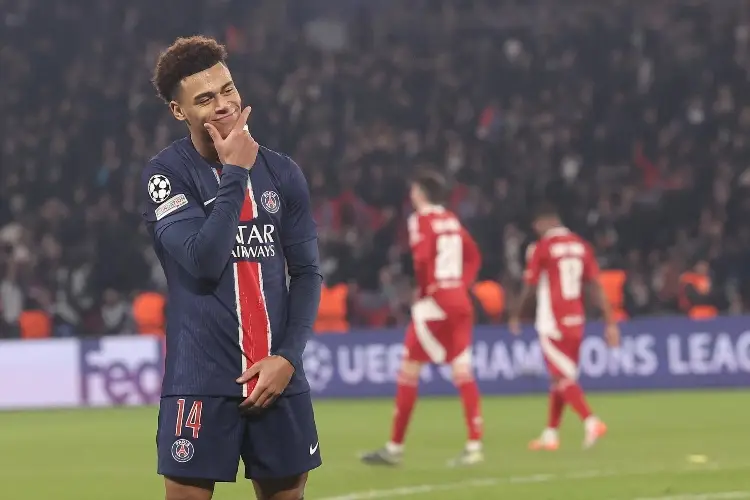 Goleada de escándalo y PSG elimina al Brest en la Champions League 