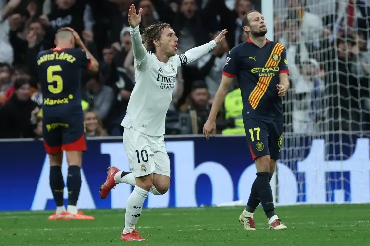 Real Madrid golpea al Girona en el Bernabéu