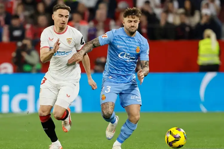 Sevilla pierde puntos en el último minuto contra un bravo Mallorca 