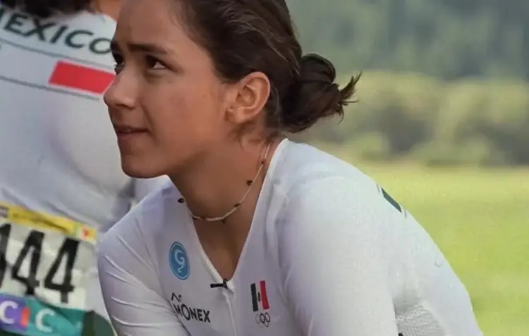 Mexicana Carolina Flores gana medalla en la MTB Cup Junior Series de Ciclismo 