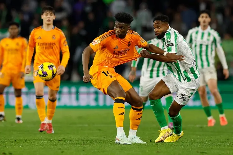 ¡No quieren ser líderes! Real Madrid tropieza ante Real Betis 