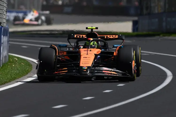 Lando Norris, el más rápido en los primeros libres del GP de Australia