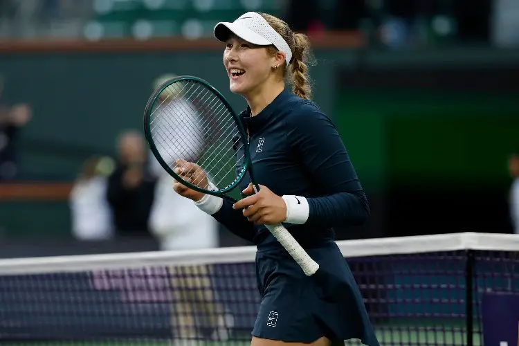 Andreeva hace historia al coronarse en Indian Wells con solo 17 años de edad