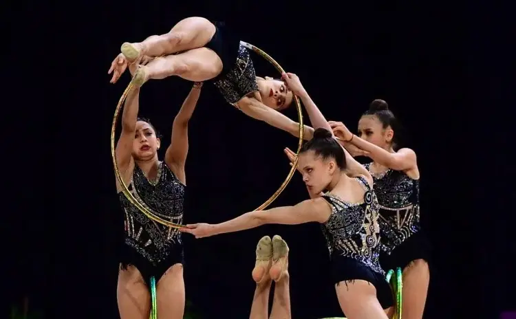 México gana dos medallas de plata en Copa de Gimnasia Rítmica 