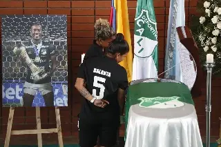Imagen Deportivo Cali realiza emotivo 'adiós' al fallecido Andrés Balanta