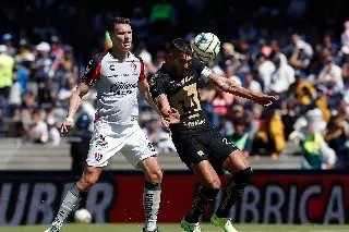 Atlas le saca el empate a Pumas en C.U 
