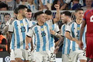 Imagen Argentina vence a Panamá en medio de la fiesta