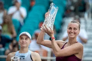 Petra Kvitova levanta al cielo de Miami el trigésimo título de su carrera