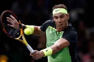 Rafa Nadal ya se ejercita en Indian Wells