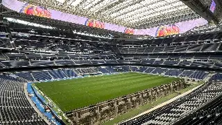 El campo del Bernabéu una 'locura' futurista (VIDEO)