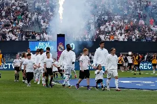 Imagen Suspendido por un momento el Barcelona-Real Madrid en Nueva York