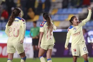 Imagen América escala posiciones con goleada