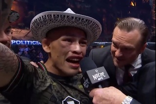 'Lazy Boy' recuerda su infancia en Veracruz tras ganar en UFC 306 (VIDEO)