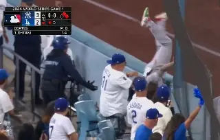 Imagen ¡Tremenda atrapada del mexicano Alex Verdugo a batazo de Ohtani! (VIDEO)