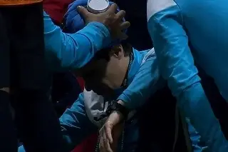 Imagen Revelan el momento exacto de la agresión al cuerpo técnico de Honduras en Toluca (VIDEO)