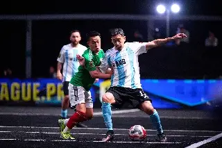 Imagen México elimina a la Argentina del 'Kun' Agüero en la Kings World Cup 