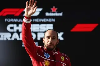 Imagen F1: Lewis Hamilton logra su primera victoria con Ferrari, gana el Sprint de Shanghái