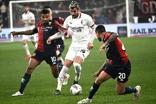 Imagen Duelo de mexicanos en Italia: Milán supera al Genoa