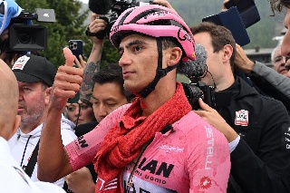 Las palabras de Isaac del Toro luego de perder el liderato en el Giro de Italia 