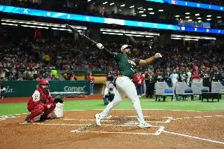 Imagen Art Charles gana el Home Run Derby de la Liga Mexicana de Beisbol