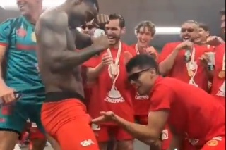 Se puso raro el festejo del Toluca (VIDEO)