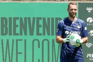 Imagen Ex portero de Toluca feliz por fichar con el Real Betis, tras su paso por Liga MX