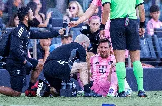 Imagen Confirman gravedad de la lesión de Messi