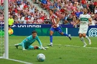 Imagen Atlético de Madrid sigue sin arrancar y no puede con Elche