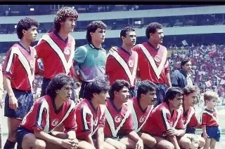 Imagen Adolfo Ríos presume a su nieto cuando jugaba en el Veracruz