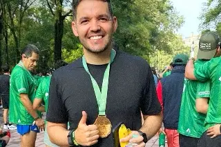 Imagen Larcamón, técnico de Cruz Azul, acusado de hacer trampa en la Carrera 10K