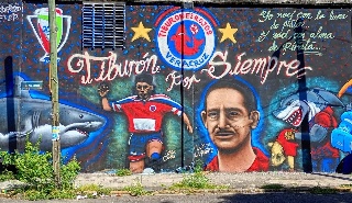 ¡Terminan mural histórico del Tiburón en Veracruz! ¿Dónde está?