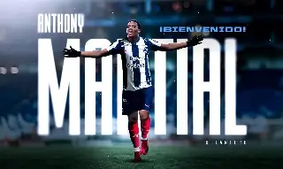Imagen ¡Oficial! Anthony Martial llega a la Liga MX con los Rayados
