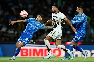Imagen Tigres le saca el empate en el último minuto a los Pumas 