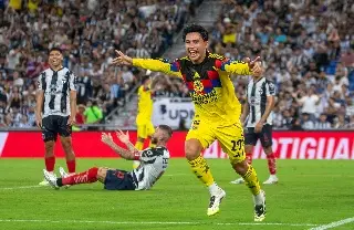 Imagen América viene de atrás y le empata a Rayados en el debut de Anthony Martial 
