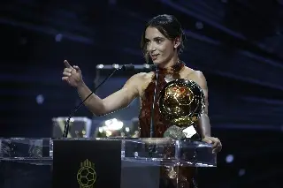 Imagen Las palabras de Aitana Bonmatí luego de conquistar su tercer Balón de Oro 