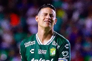 Imagen James Rodríguez se va de León